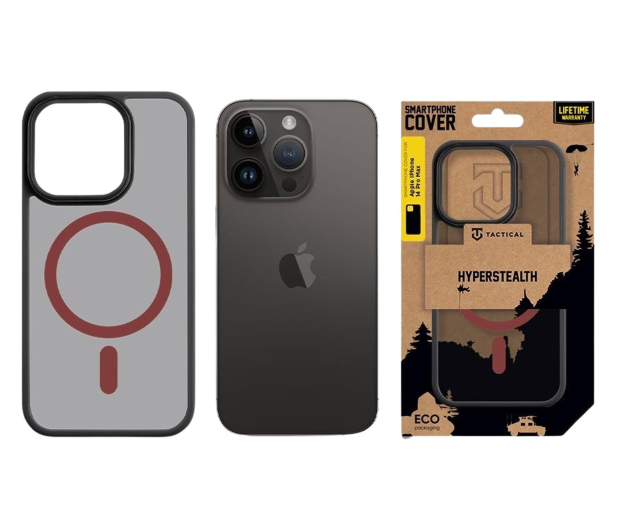 Tactical MagForce Hyperstealth 2.0 Kryt pro Apple iPhone 16 Pro Black - 1514108 - zdjęcie 3